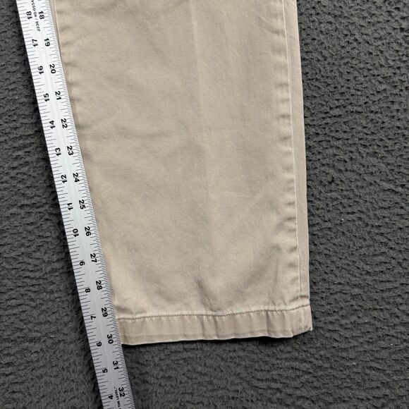 Polo Ralph Lauren Pants Mens 34x32 Beige Tan Classic Fit Chinos Preppy Casual - Picture 14 of 16